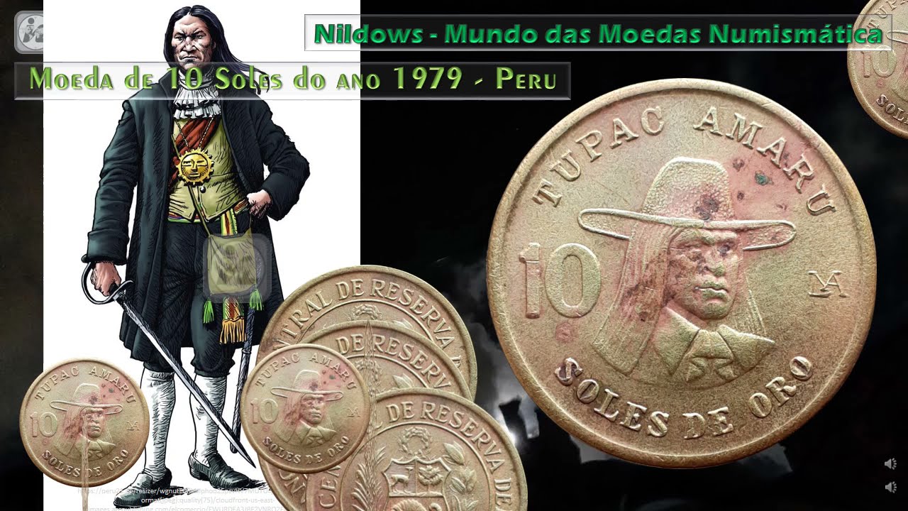 Moeda Valiosa  - 10 Soles do ano 1979 - Peru - Anômala