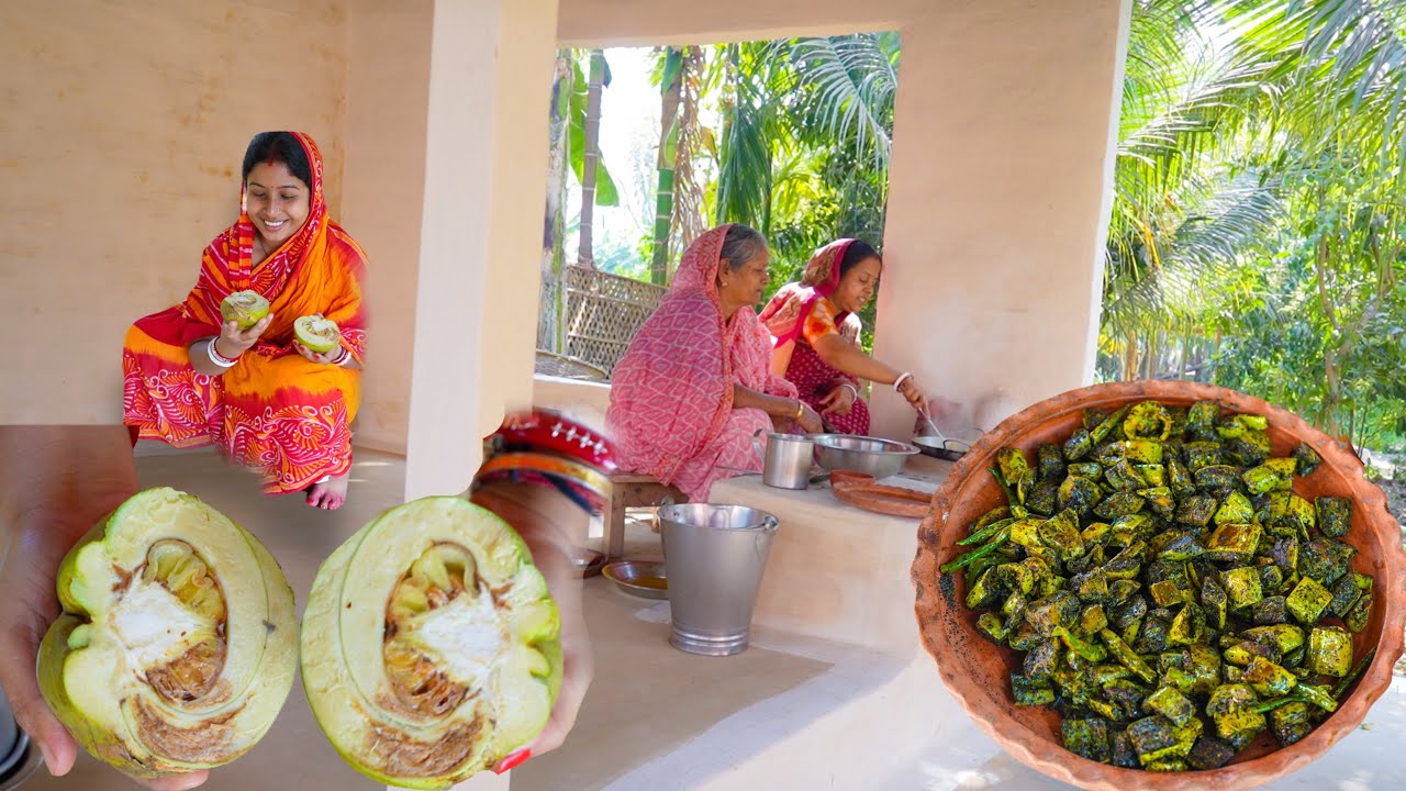 চালতে দিয়ে কাঁকড়ার টক রান্না তার সাথে এবছর গরমের প্রথম নিম বেগুন | Crab Recipe |