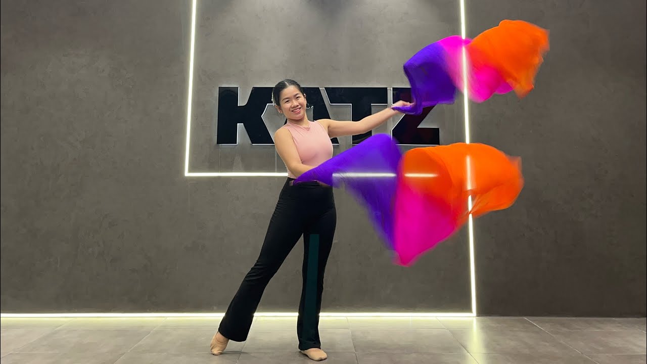 Hướng dẫn kĩ thuật quạt - Phần 2 #dance #fanveils #learndanceonline