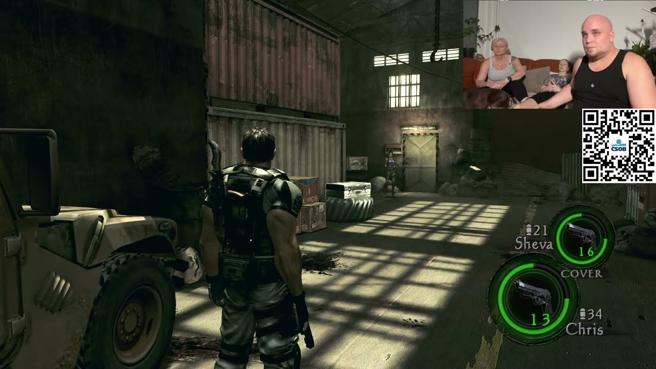 RESIDENT EVIL 5 - COOP HRANÍ SE SHARKOU