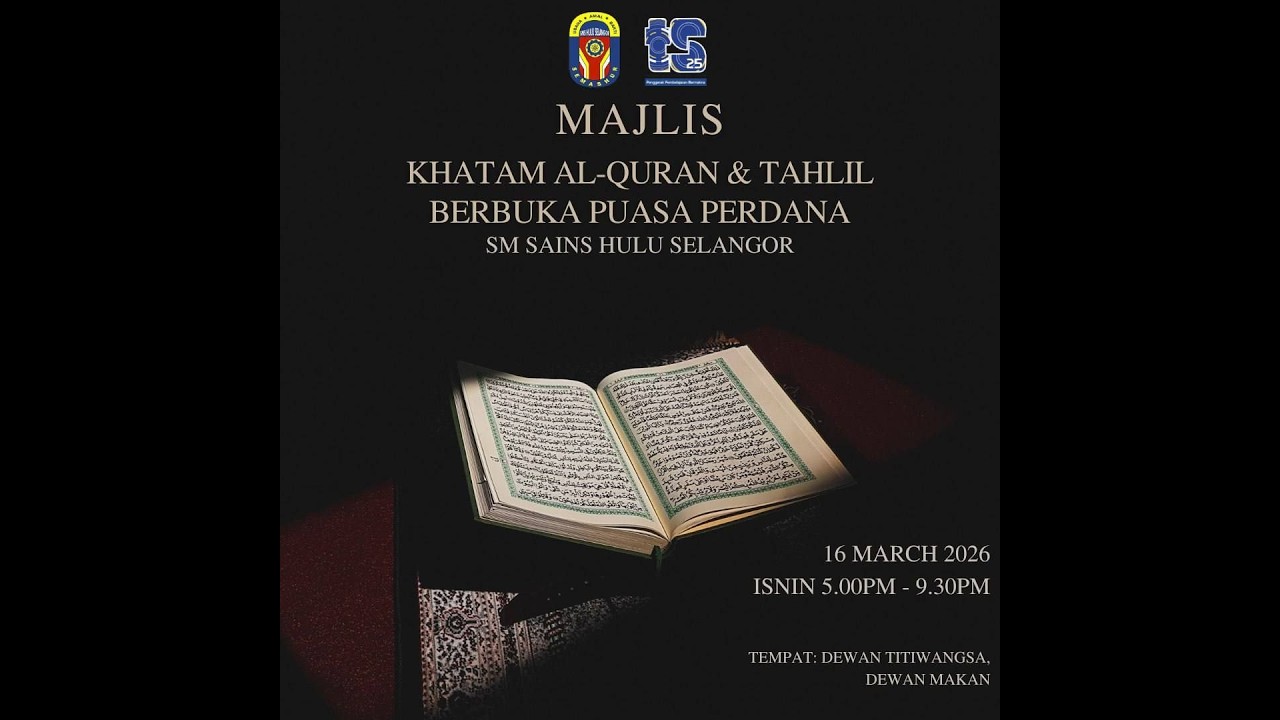 Majlis Khatam Al-Quran 2026