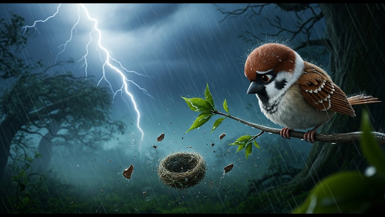 Chikki and the Storm | Care and Responsibility | Moral Story for Kids