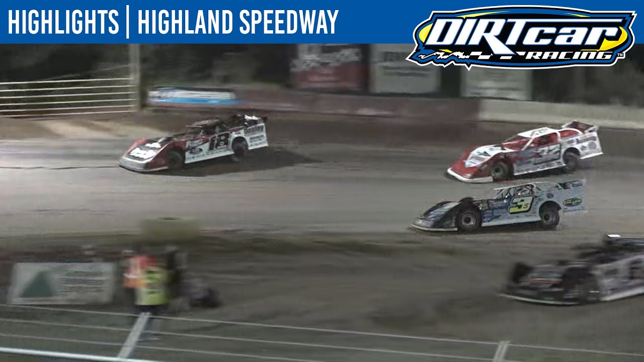 DIRTcar Summer Nationals Late Models Highland Speedway July 18, 2020 | HIGHLIGHTS