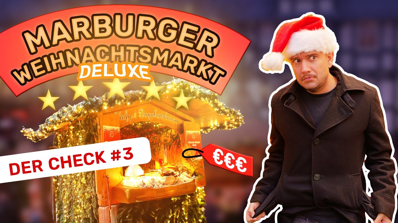 Ich ESSE ALLES in Dagobertshausen - Marburger Weihnachtsmarktcheck Teil 3