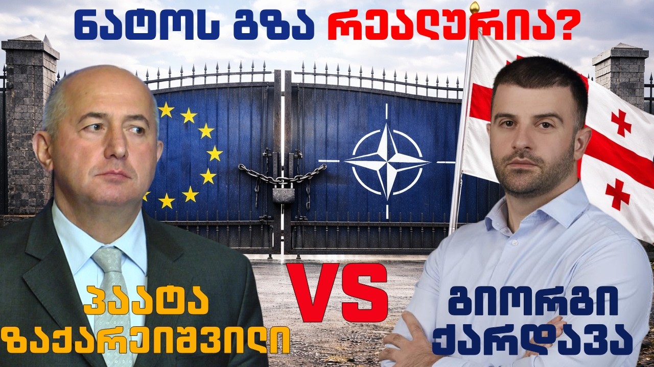 რეალურია თუ არა ნატოს გზა საქართველოსთვის - პაატა ზაქარეიშვილის და გიორგი ქარდავას დებატები