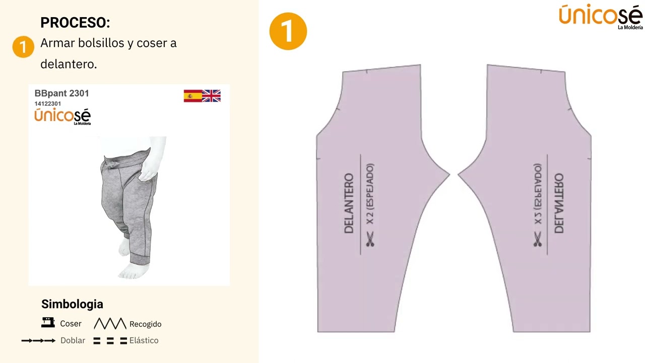 Moda Infantil: Molde de Pantal&oacute;n Jogger Beb&eacute; &iexcl;Incre&iacute;ble Resultado!