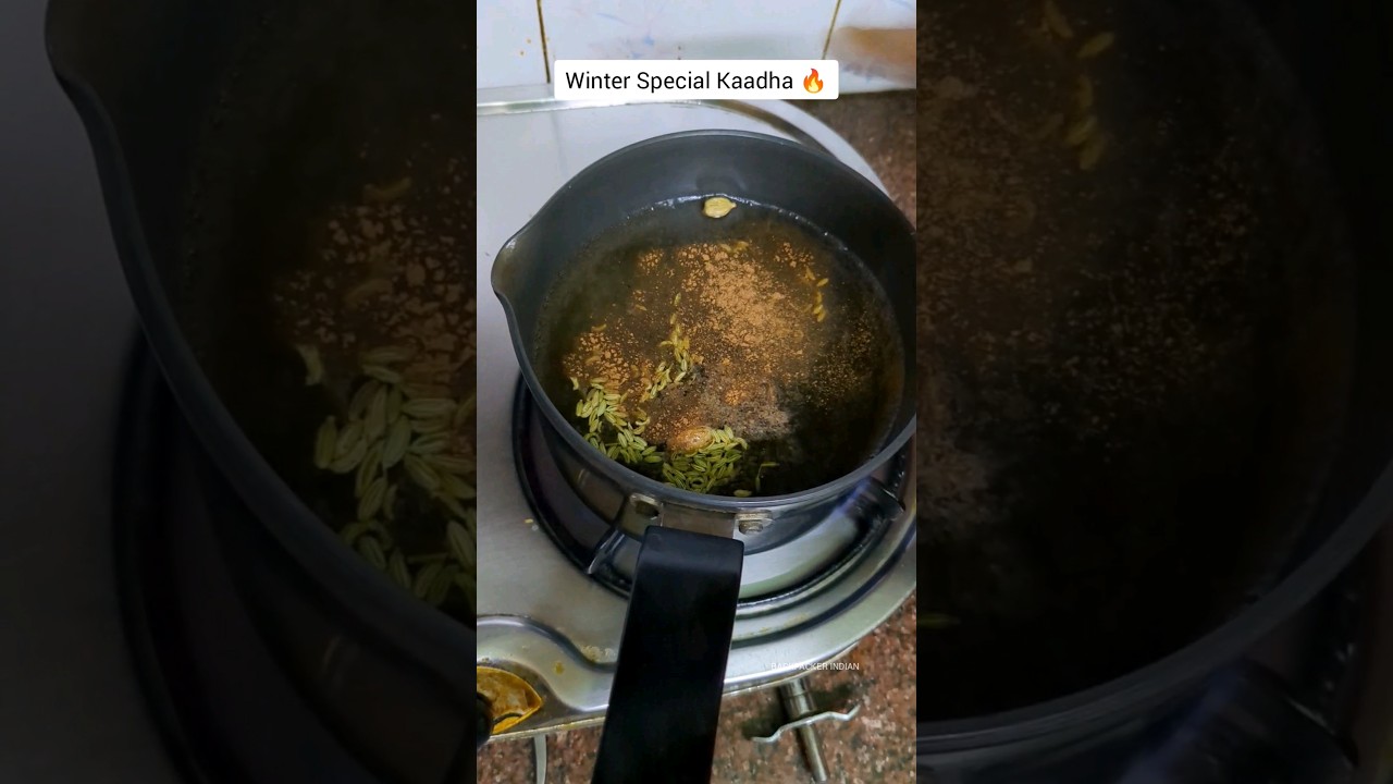 Kashmiri Kahwa Recipe at Home 🥵 #shortsfeed
