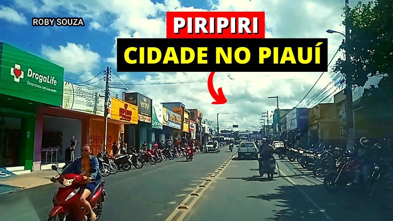 CHEGAMOS NA CIDADE DE PIRIPIRI - PIAUÍ 🚘 CONHEÇA ESSA BELA CIDADE NO PIAUÍ