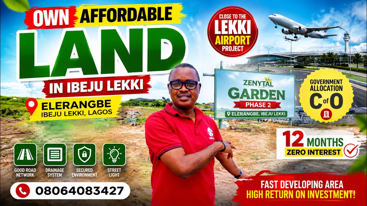 Zenytal Garden Phase 2: Best Estate To Buy Affordable Land In Lagos Right Now 