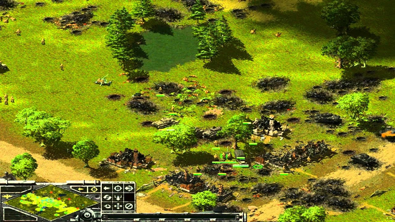 Sudden Strike Forever Multiplayer - Severance map 3v3