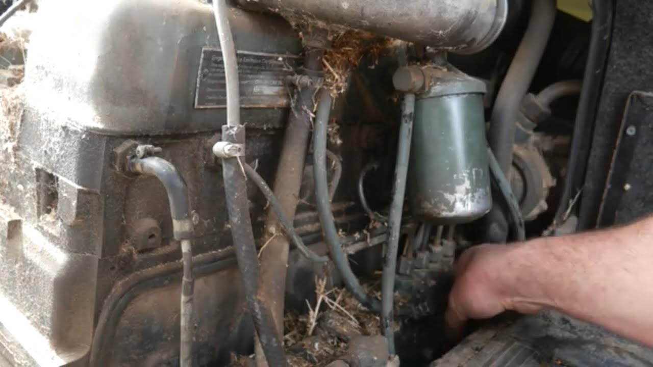 Mercedes O309 1974 года с топливной системой OM314: диагностика и прокачка