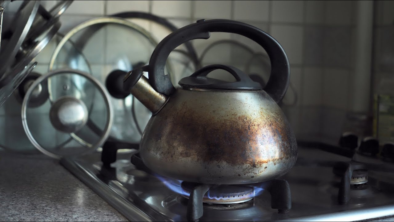 How to Clean the Outside of a Burnt Tea Kettle for the Perfect Shine | Mark C. Pettway