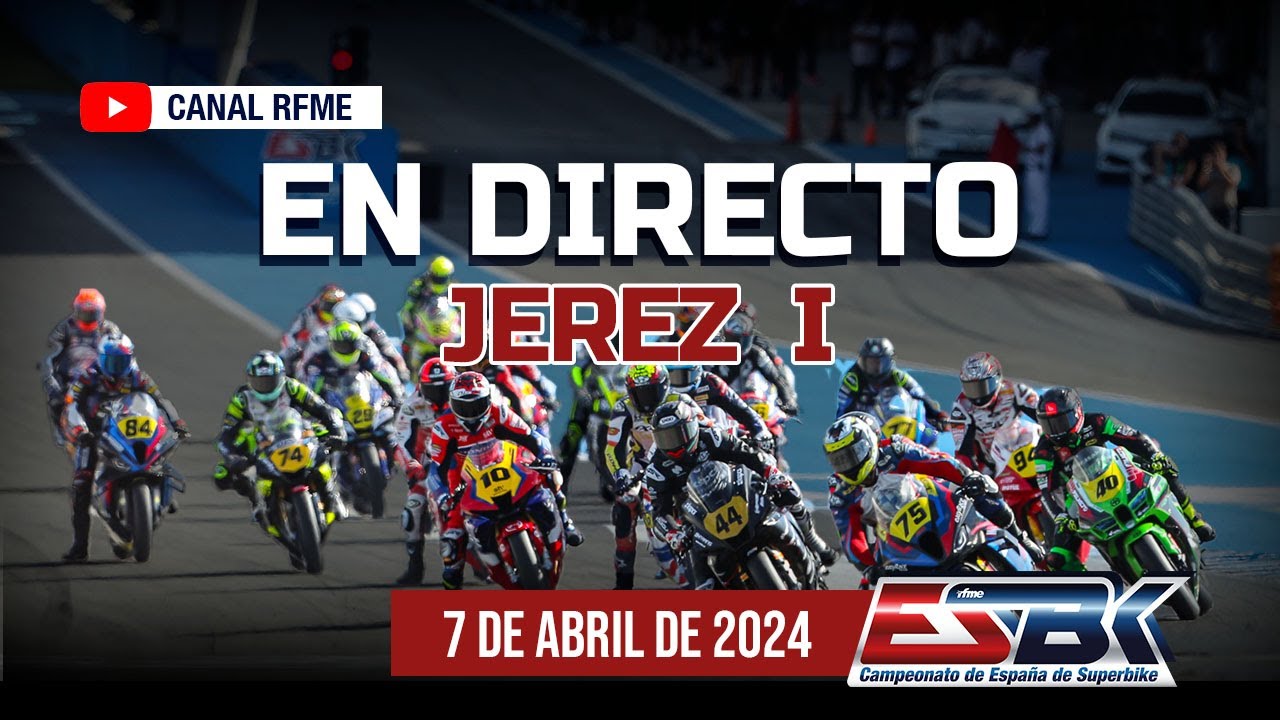 ESBK Jerez 1 2024: ¡En directo! Campeonato de España de Superbike
