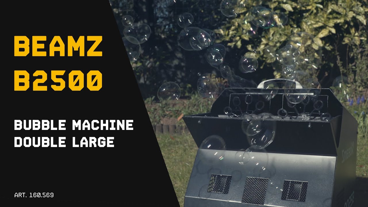 BeamZ B2500 Bubble Machine Double Large - 160.569