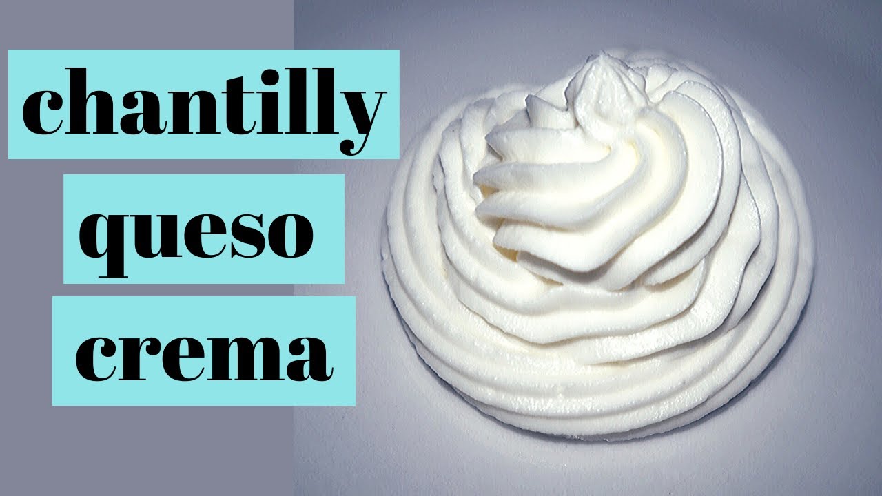 Cómo hacer Betun de queso crema y chantillí | Nohely
