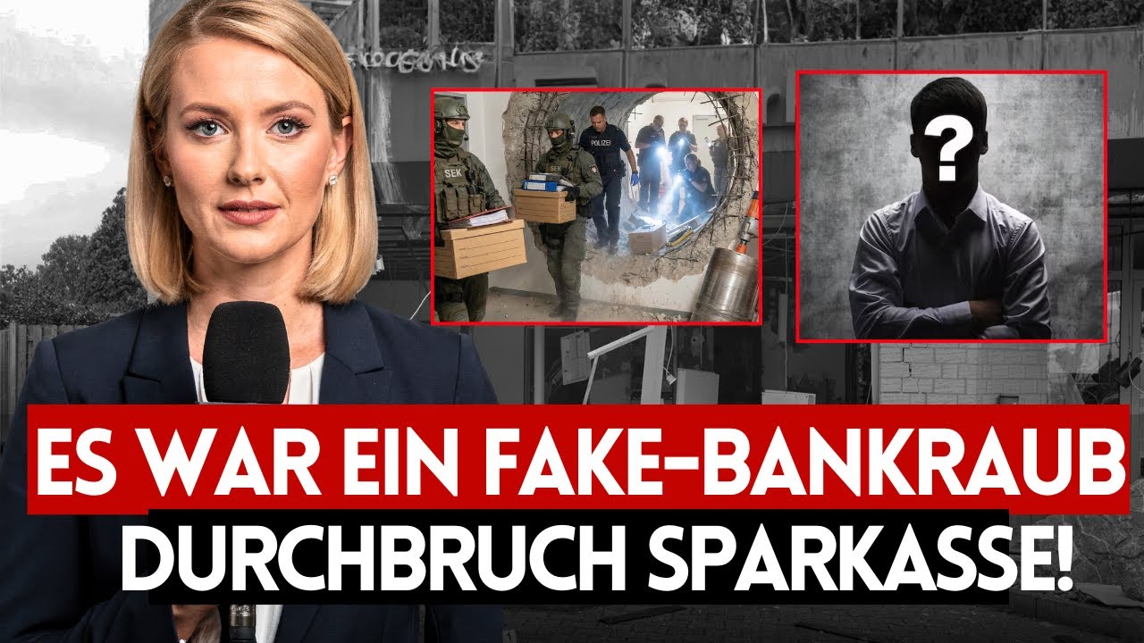 🚨 EILMELDUNG: Warum der Bankraub in Gelsenkirchen gefälscht war! Polizei ermittelt!