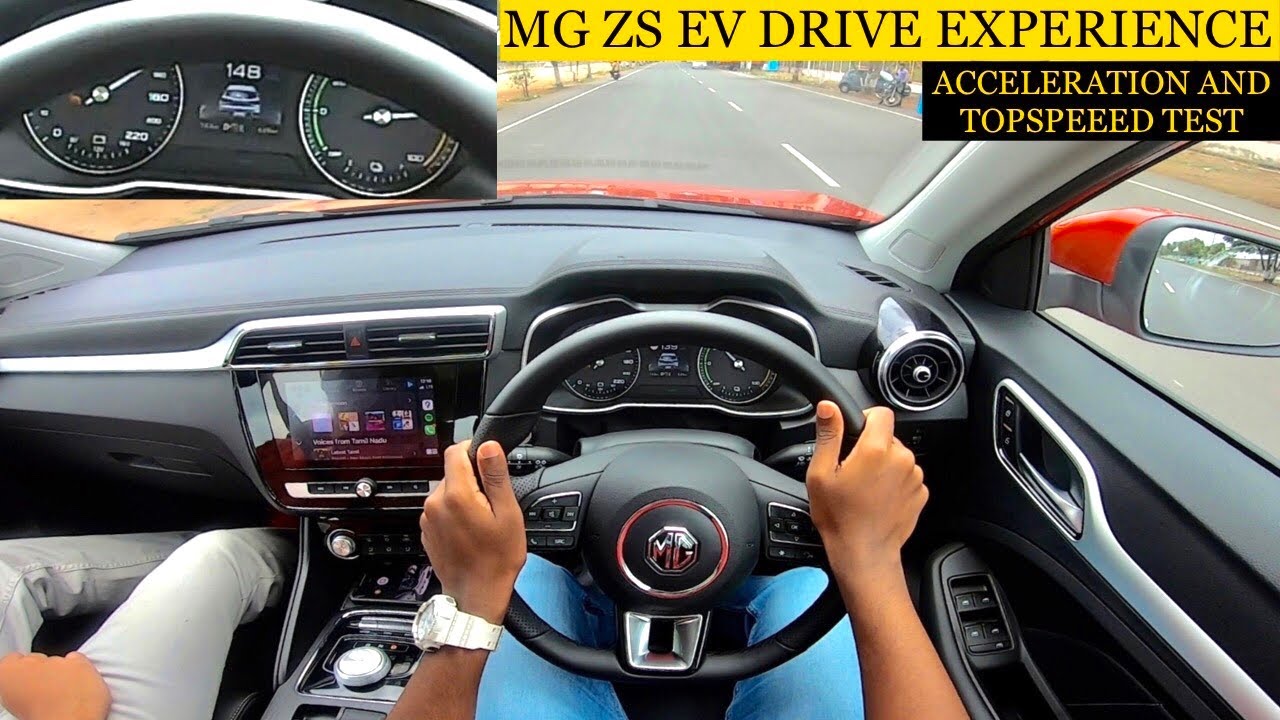 Mg ZS Ev Drive Experience,Raw Pov Video, 0-100, Top speed, acceleration tests