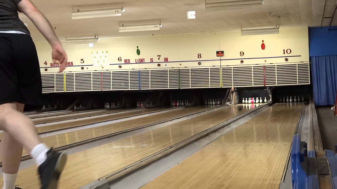 Me vs. Bowler4Ever at Collins Bowladrome in North Billerica, MA (From 4/28/13) Part 1