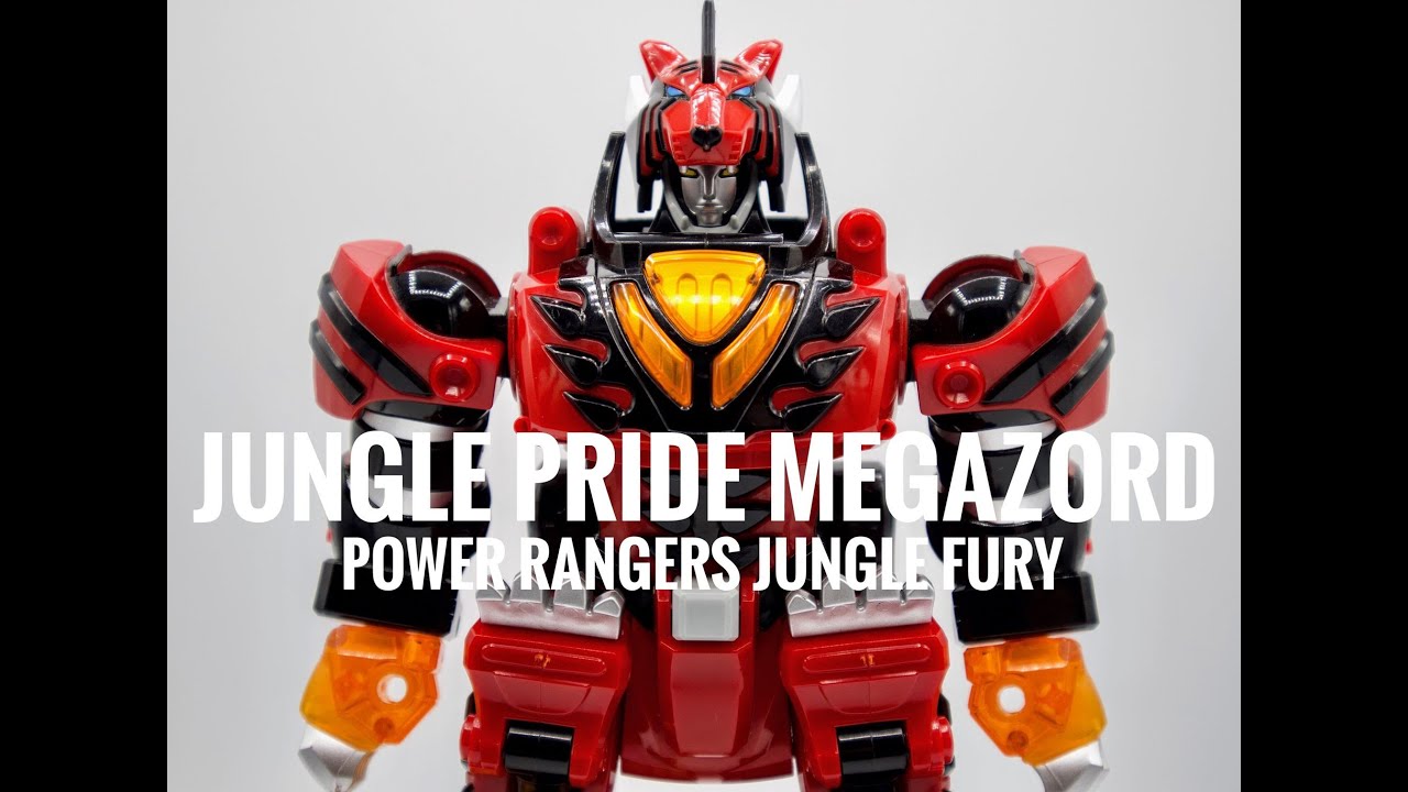 Deluxe Jungle Pride Megazord (GekiTohja) Review - Power Rangers Jungle Fury