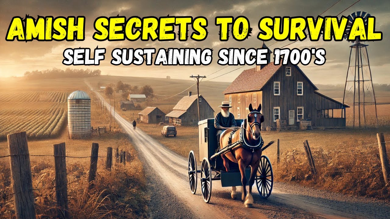 Surviving The Amish Way: Prepping For SHTF with Amish Wisdom