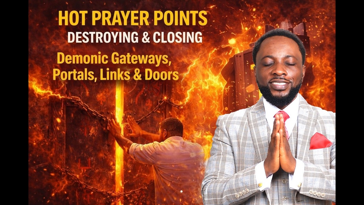 Hot Prayer Points Destroying & Closing Demonic Gateways, Portals, Links & Doors | Apostle Michael