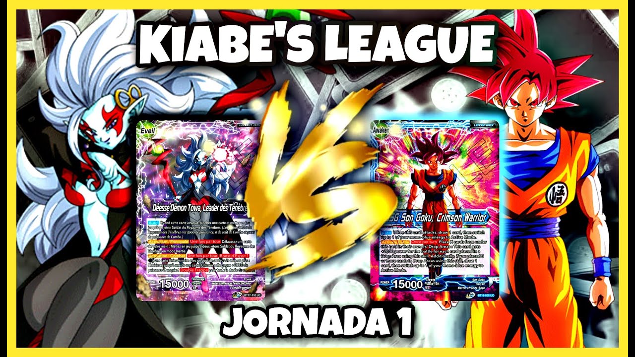 Towa Tokens (OteroTCG) VS Crimson Goku (JaviFigu) - Kiabe's League - Dragon Ball Super Card Game
