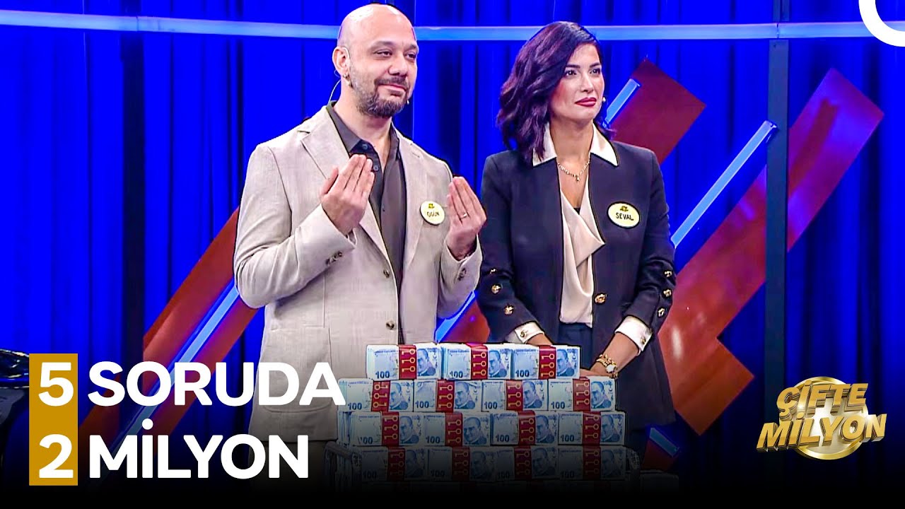 İlk Soruda Tek Şıkka Tüm Paralarını Yatırdılar - Çifte Milyon 5. Bölüm