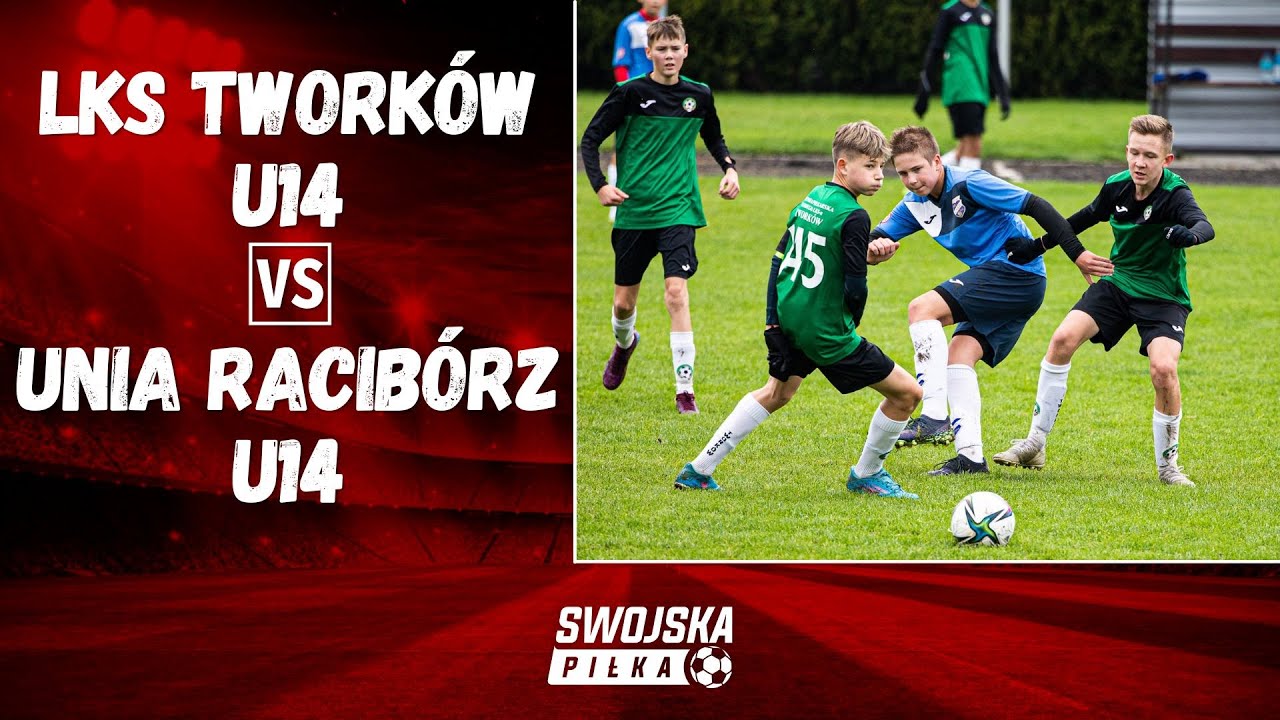 TRAMPKARZE: LKS TWORKÓW U14 - UNIA RACIBÓRZ U14 (SKRÓT MECZU)
