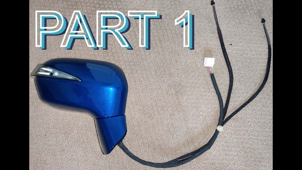 2006 - 2011 (8th Gen) Honda Civic and Acura CSX Power Folding Mirror Wiring Guide PART 1