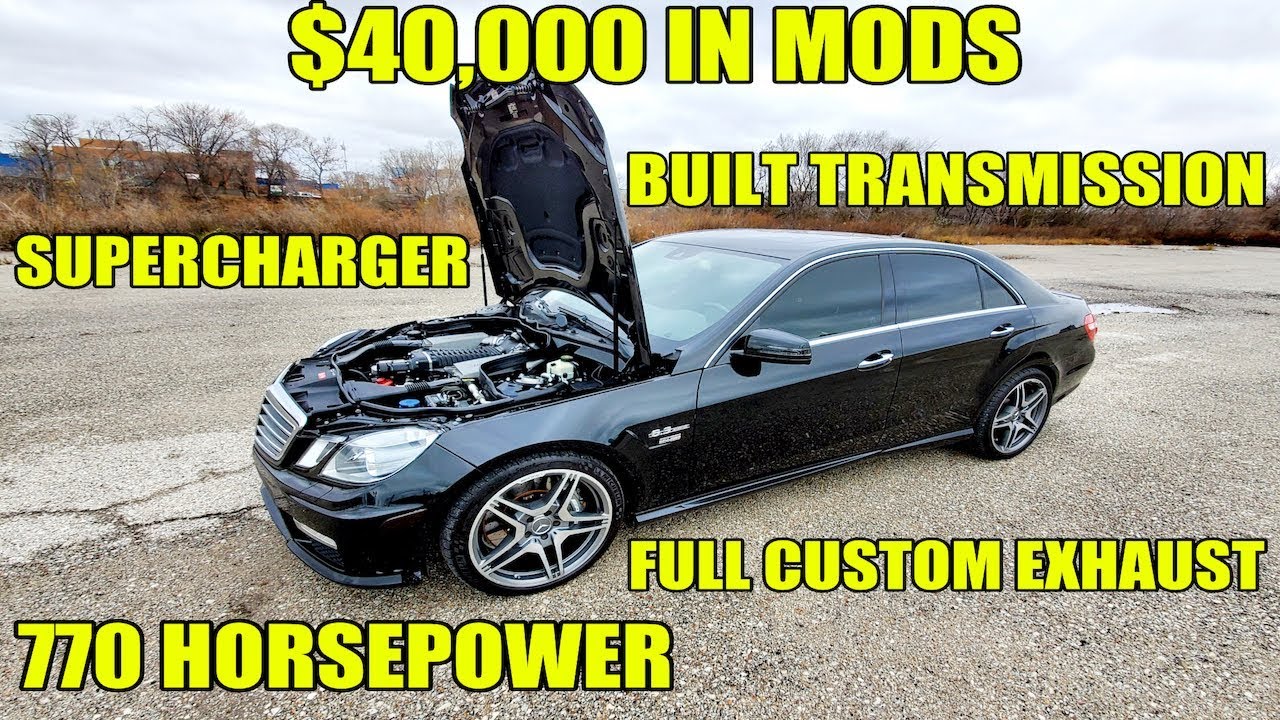 СУПЕРДЕШЁВАЯ находка на аукционе! RennTech E63 AMG скрывает 40 000 долларов в модификациях, включ...