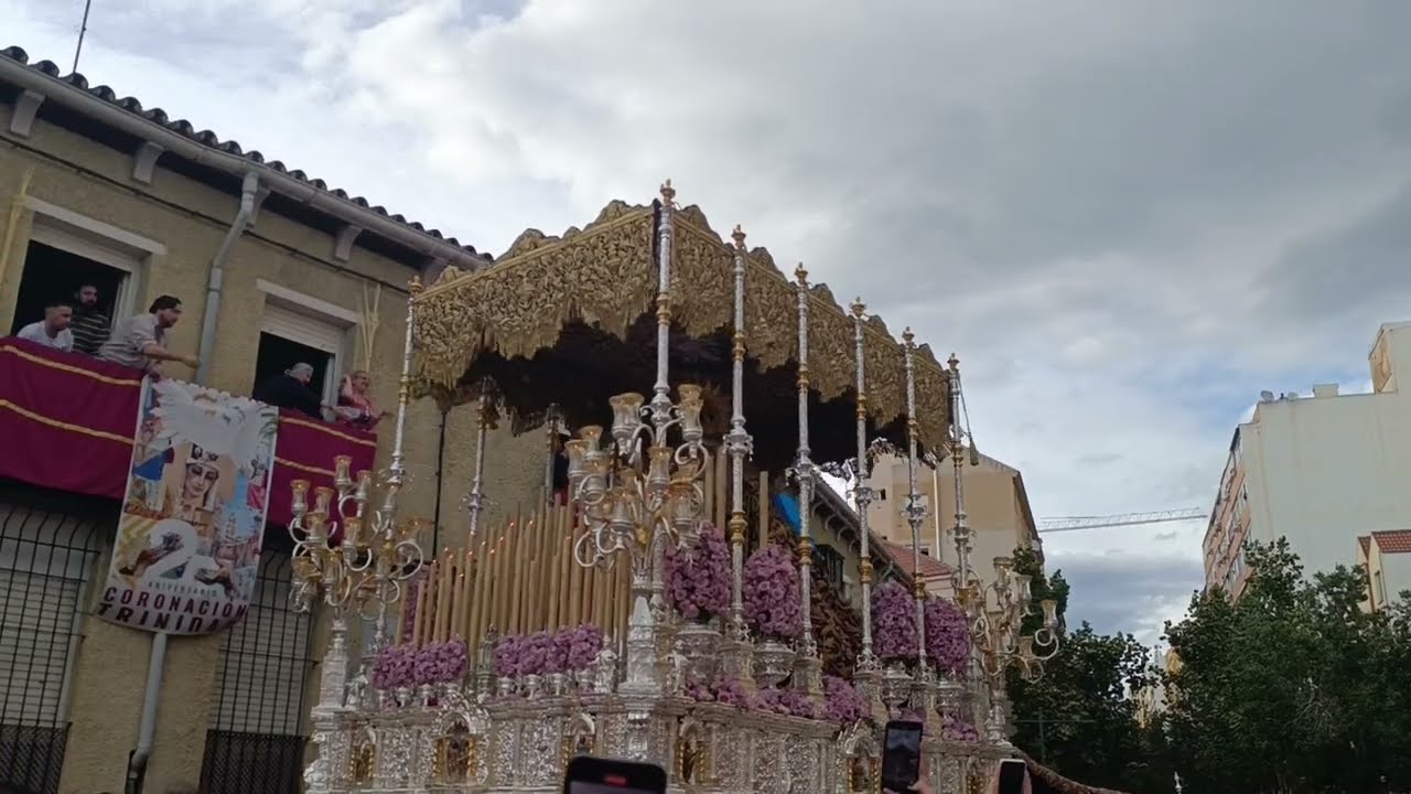 PASAN LOS CAMPANILLEROS - TRINIDAD MALAGA 2025 - CURVA CALLE TRINIDAD CARRIL - BM TRINIDAD.
