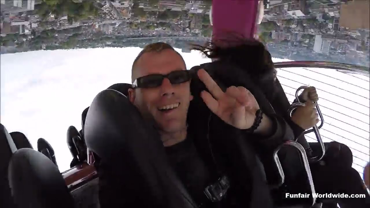 Mondial Rides TURBINE: Heart-Stopping Onride POV at Foire d'octobre de Liège 2015 🇧🇪