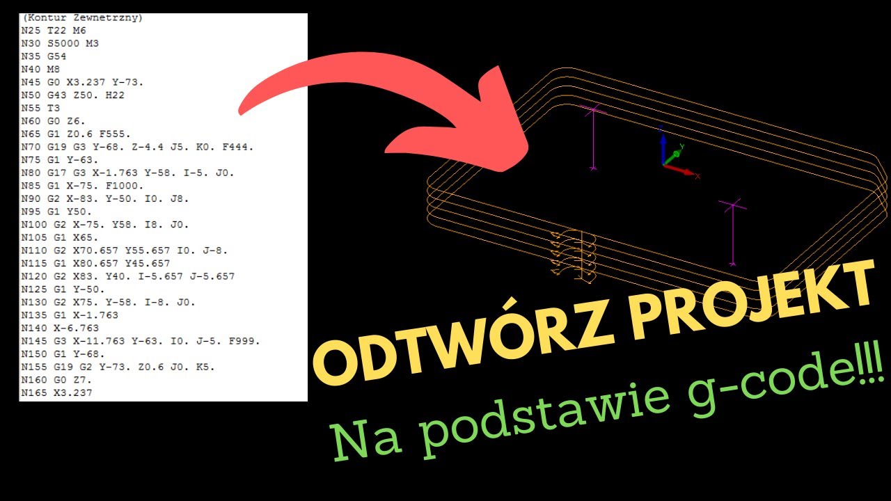 Czytaj program NC w Alphacam