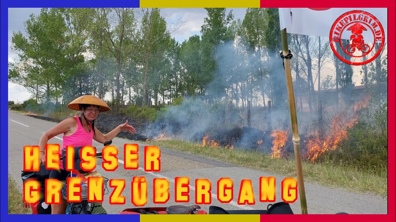 🇷🇴20 - Fahrrad- Weltreise 🚴‍♀️🌍 heißer🔥 Grenzübergang🛂, wir treffen💑 