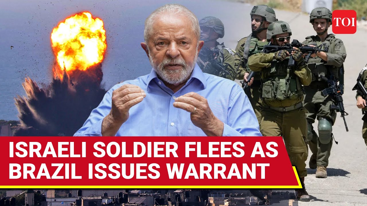 Israeli Soldier Flees After Brazil's Bombshell Action; Fresh War Crime Shame For Netanyahu Regime