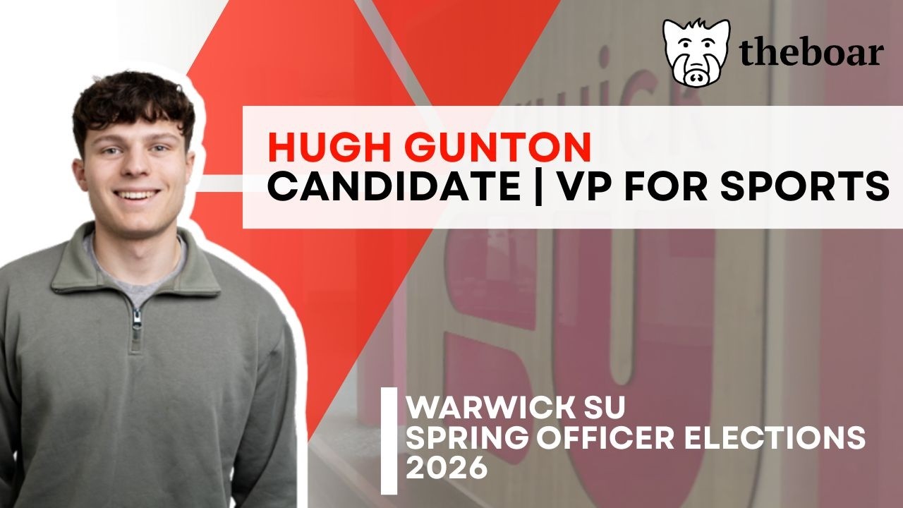 Hugh Gunton | VP for Sports Candidate | The Boar SU Election Coverage 2026