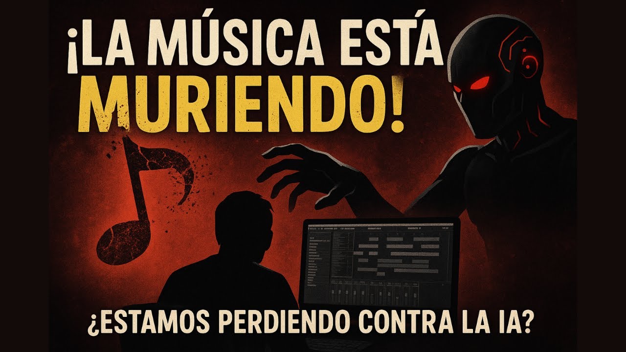 🚨LA MÚSICA ESTÁ MURIENDO POR CULPA DE LA IA…💀 ¿Podemos salvarla? #ias #ai #musica