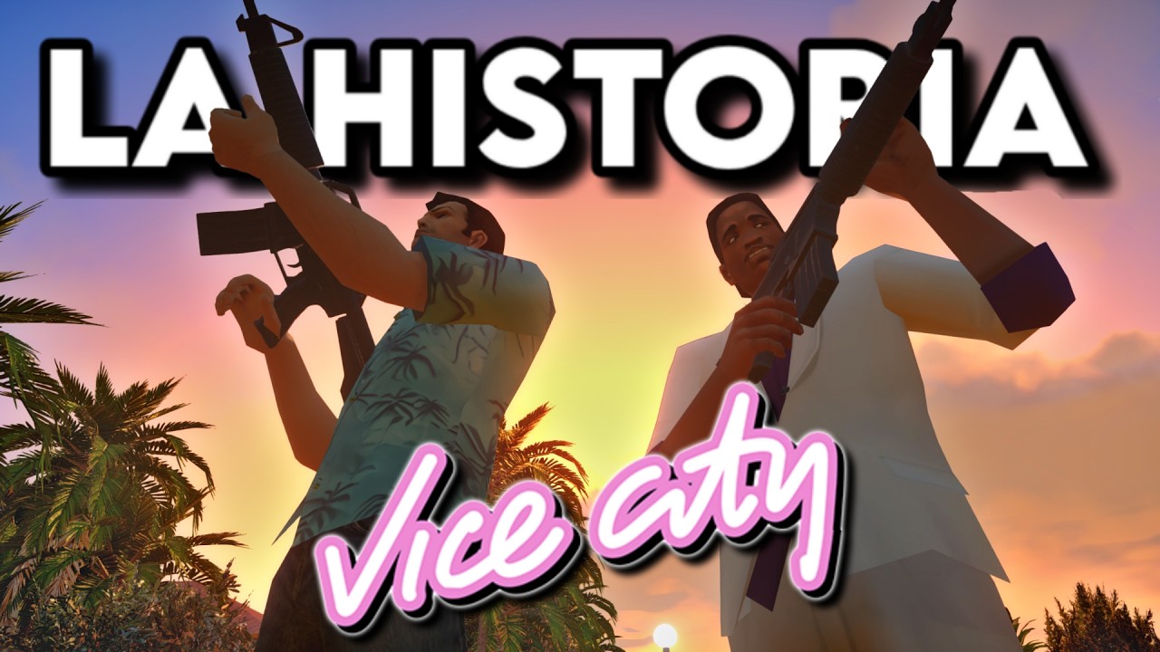 Grand Theft Auto Vice City: La HISTORIA COMPLETA Y RESUMIDA!🌴