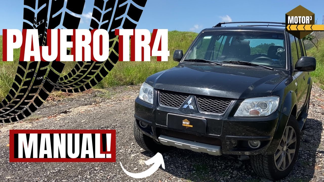 Tudo sobre: Mitsubishi Pajero TR4 2012 MANUAL! Bom pra trilha!