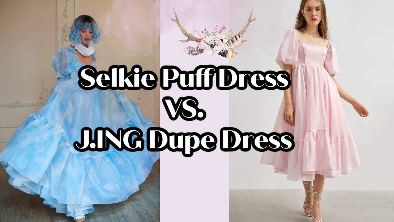 The Selkie Puff Dress Vs. the Dupe Dress