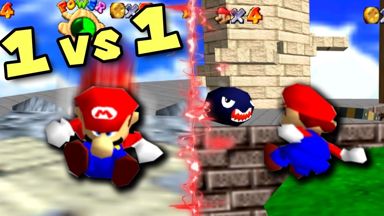 [Whomp's Fortress] SMG4 vs Kevin in Super Mario 64