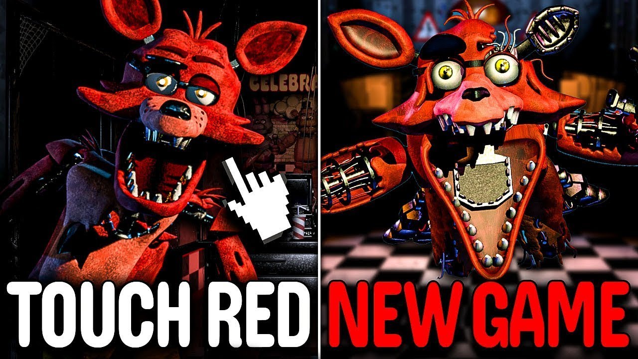 FNAF But If I Touch RED, I Switch Games