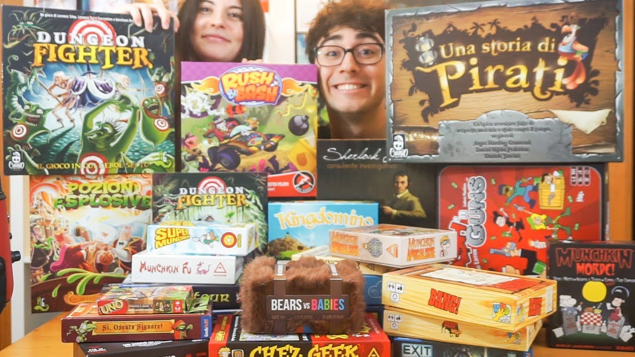 La nostra COLLEZIONE di GIOCHI DA TAVOLO da 500€