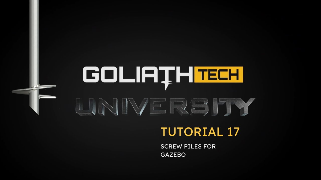TUTORIAL #17 - Screw piles for gazebo