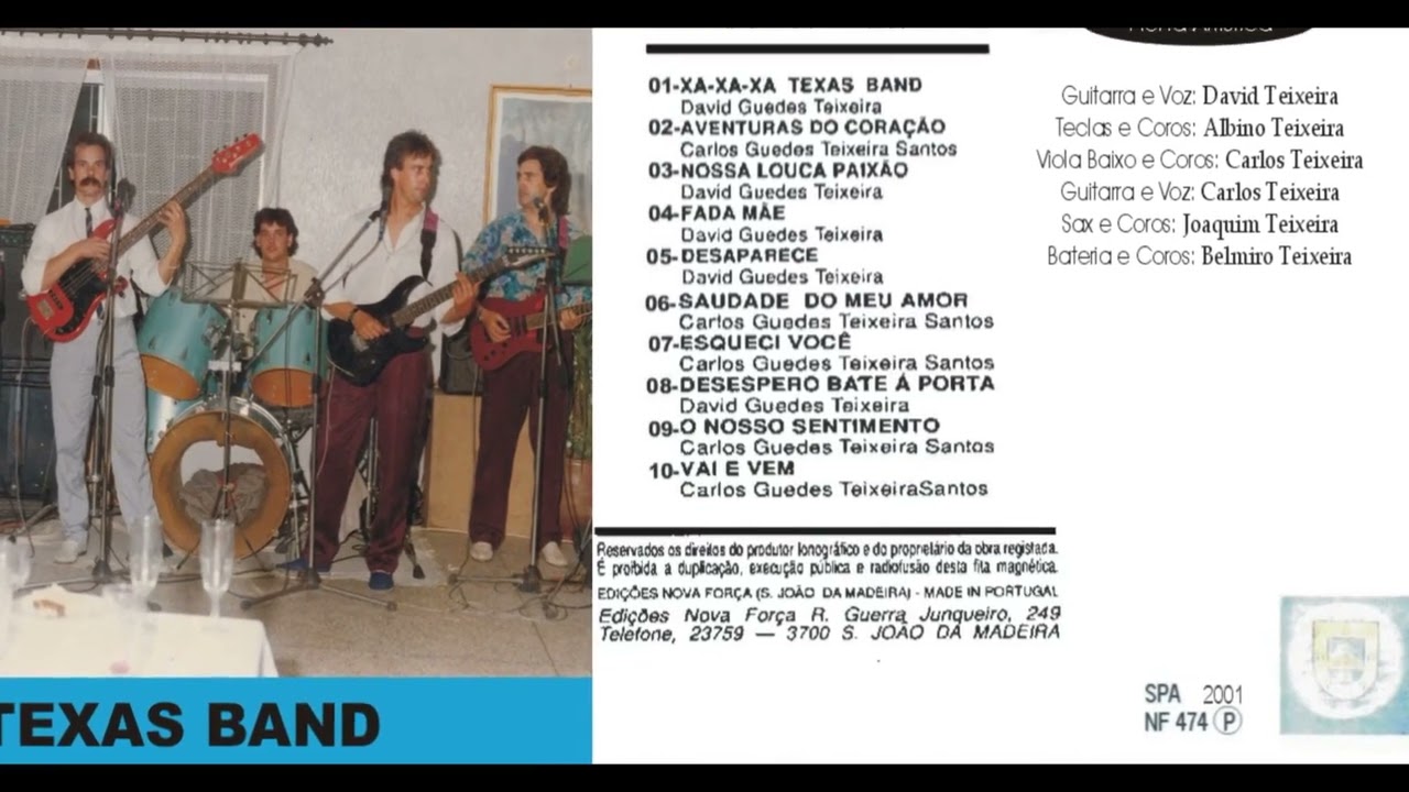 Texas Band - Aventuras do coração