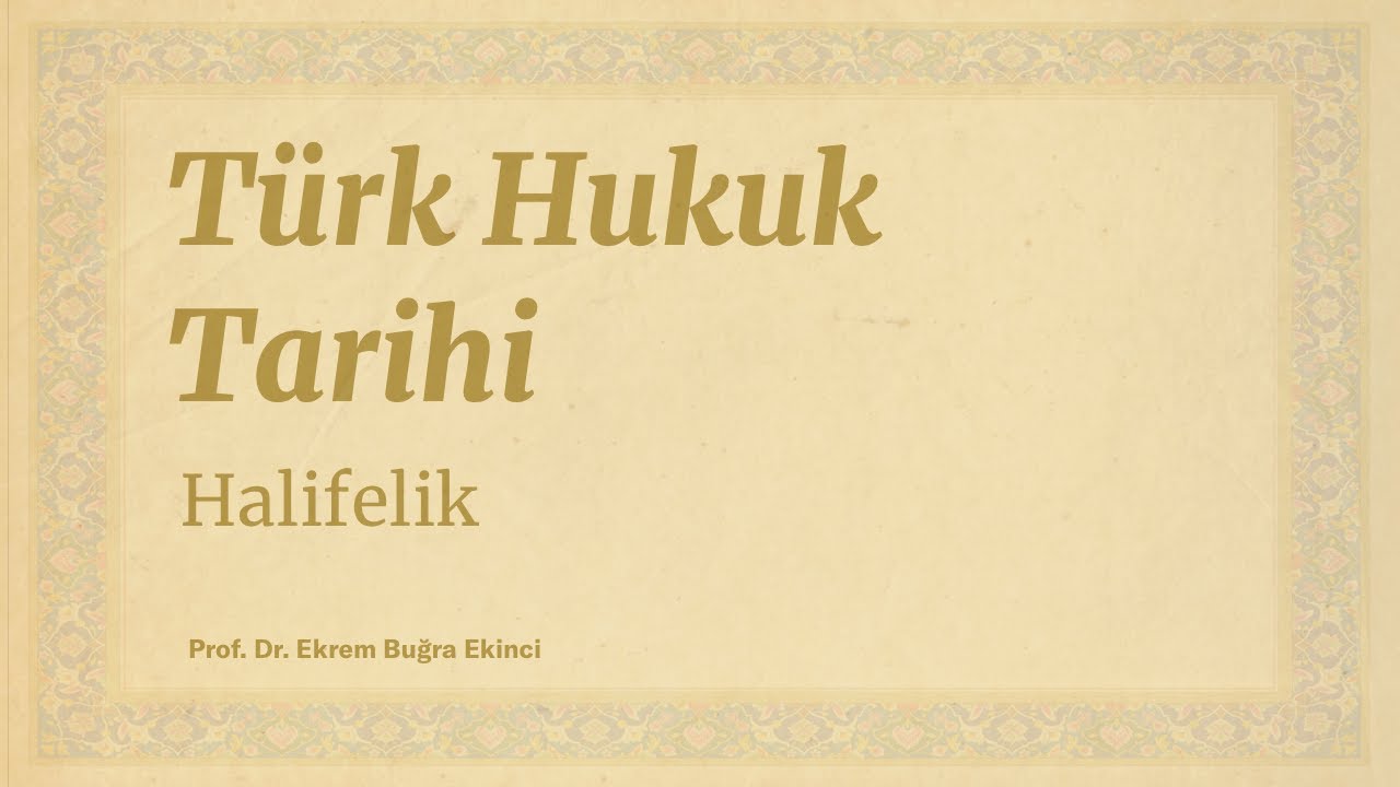 İslam Tarihinde Halifelik
