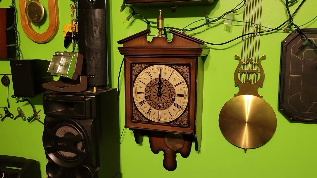 Linden Westminster Chime Wall Clock