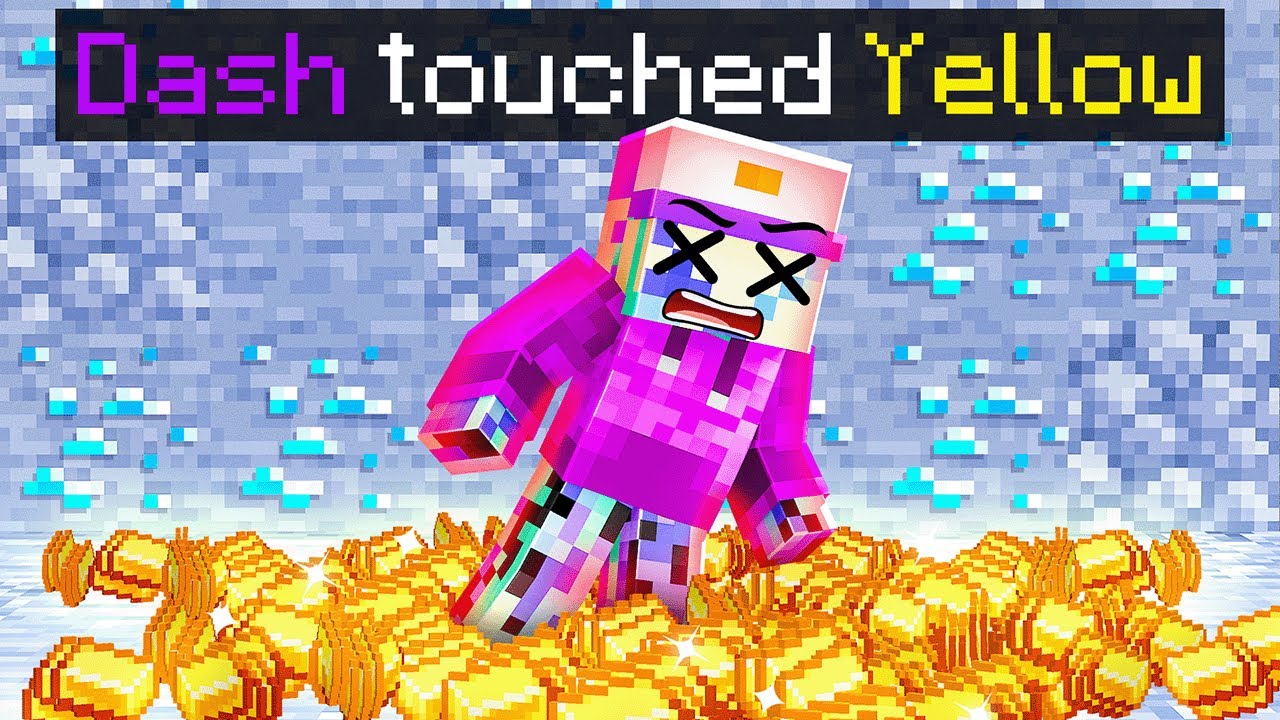 Minecraft, But I Can't Touch Any Color!