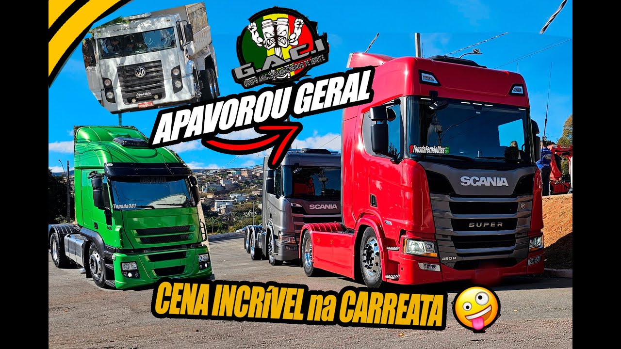Carreata do GACI 2025 - CENAS INSANAS - CRUZADAS DE MARCHA DE ARREPIAR! TR TILEX VOANDO BAIXO E MAIS