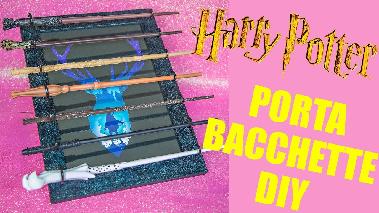 ⚡HARRY POTTER⚡ - 😍Porta Bacchette DIY!!! 😍 - Costruiamolo insieme!